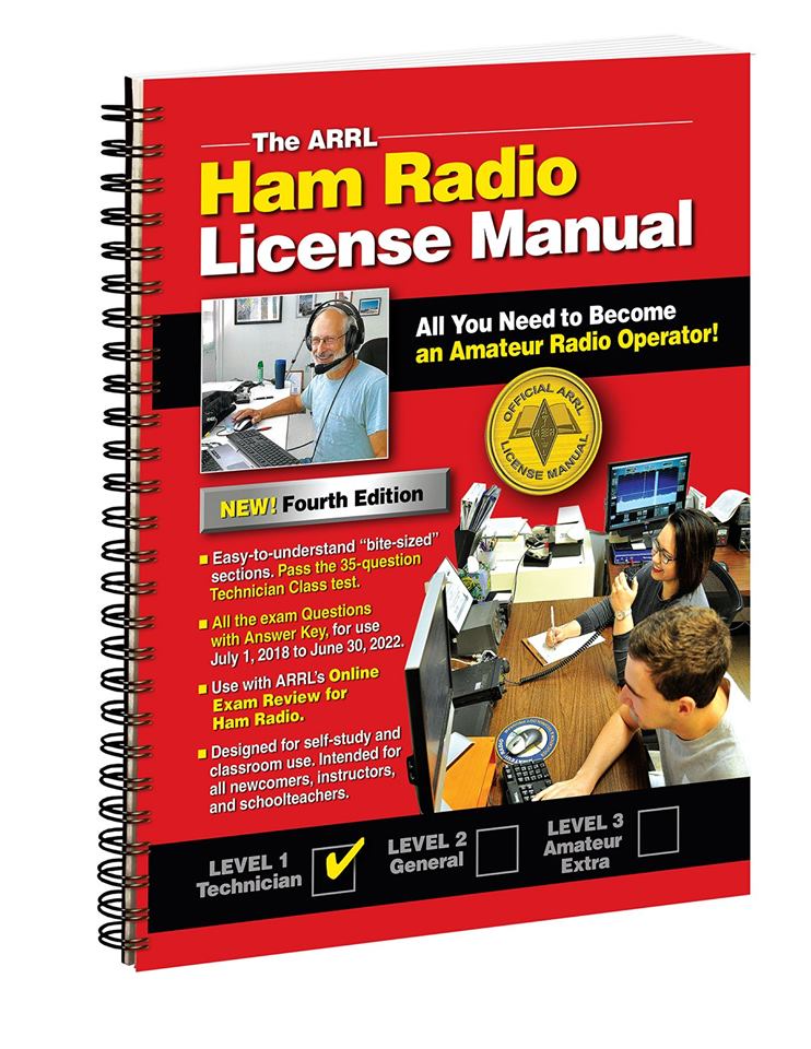 Cover of the ARRL technician license study guide